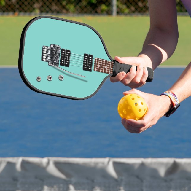 Palas De Pickleball Electric Guitar (in situ)