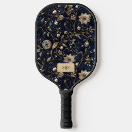 Palas De Pickleball Elegant Floral