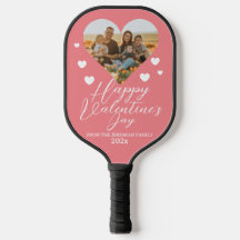 Elegant Love Happy Valentine Day Family Photo