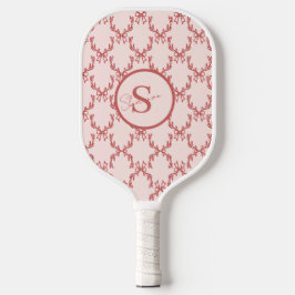 Palas De Pickleball Elegante Antler Monogram Pickleball Paddle