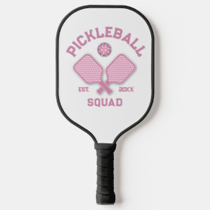 Palas De Pickleball Elegante Diseño de Monograma de Pickleball