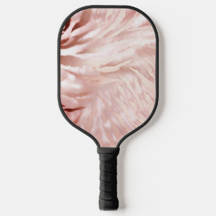 Palas De Pickleball Elegante Giro Rosa Rosa Dorado Zebra Glam Glitz