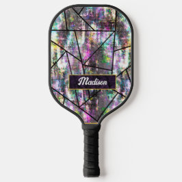 Palas De Pickleball Elegante glamoroso purpurina iridiscente