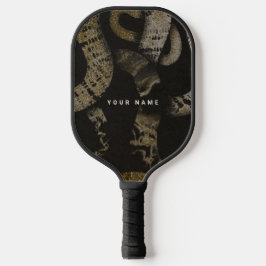Palas De Pickleball Elegante Medusa Snakes Luxury Art