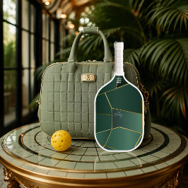 Palas De Pickleball Elegante Pala de Pickleball Abstracta Asimétrica V