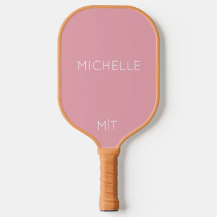Palas De Pickleball Elegante remo de pickleball rosa personalizado con