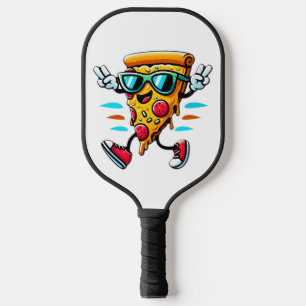 Palas De Pickleball Elegante y sabroso personaje de pizzería agrega en