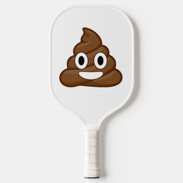 Palas De Pickleball emoji de poop (Anverso)