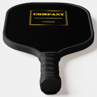 Palas De Pickleball Empresa personalizada negra moderna personalizada