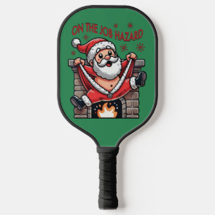 Palas De Pickleball En el trabajo, el Papá Noel se incendia