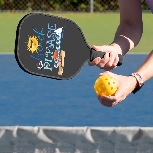 Palas De Pickleball En la playa, elegante (in situ)