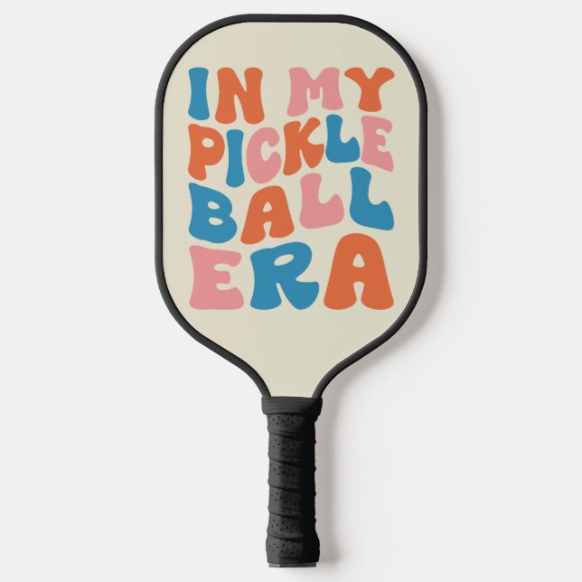 Palas De Pickleball En mi era de las bolas de pólbol, nombre personali (Anverso)