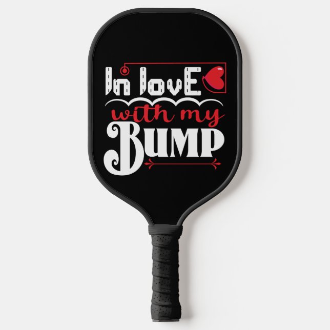 Palas De Pickleball Enamorado de mi bulto Valentine (Anverso)