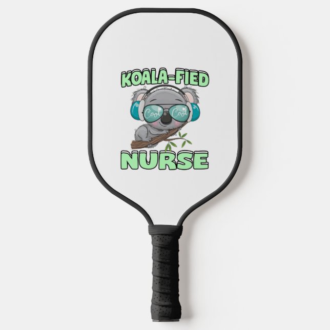 Palas De Pickleball Enfermera de Koala-fied (Anverso)