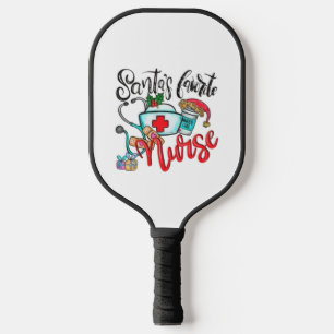 Palas De Pickleball enfermera favorita de santas 1