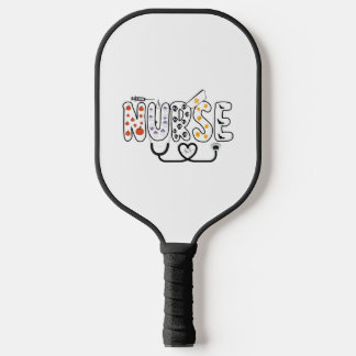 Palas De Pickleball Enfermera Halloween enfermería divertida Fantasma
