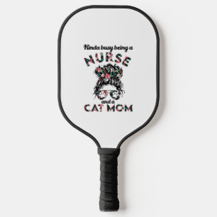 Palas De Pickleball Enfermera y mamá gato divertidos regalos ideas