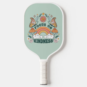 Palas De Pickleball Enfoque en Gráfica de bondad Groovy
