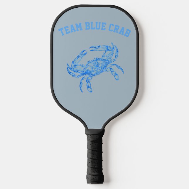 Palas De Pickleball equipo cangrejo azul (Anverso)