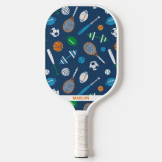 Palas De Pickleball Equipos deportivos en azul oscuro