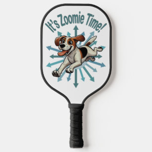 Palas De Pickleball Es el zoomie time Medium Beagle Mutt
