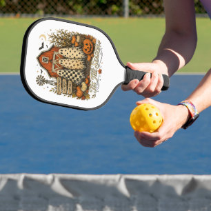 Palas De Pickleball Es La Temporada Otoño Halloween Fantasmas