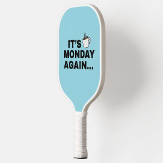 Palas De Pickleball Es lunes de nuevo diseño de texto