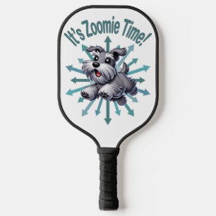 Palas De Pickleball Es tiempo de Zoomie Schnauzer Miniatura