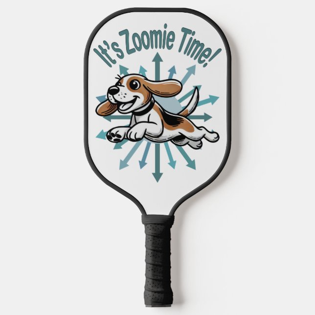 Palas De Pickleball Es Zoomie Time Beagle (Anverso)