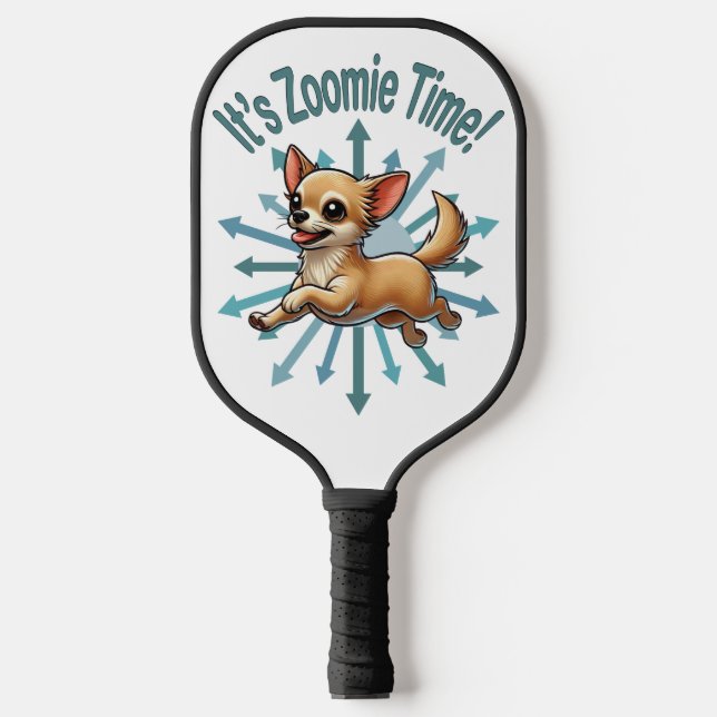 Palas De Pickleball Es Zoomie Time Chihuahua (Anverso)