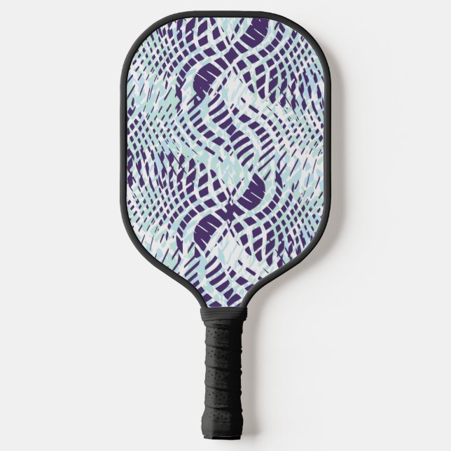 Palas De Pickleball Escamas - Índigo Menta (Reverso )