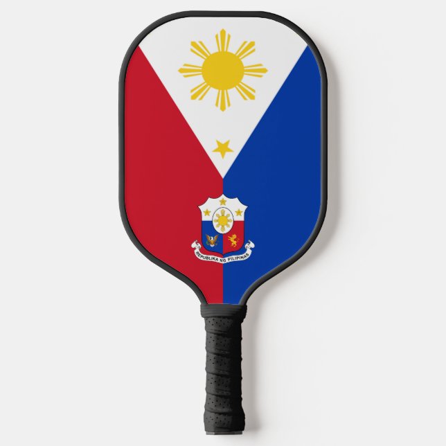 Palas De Pickleball Escudo de armas de Filipinas (Anverso)