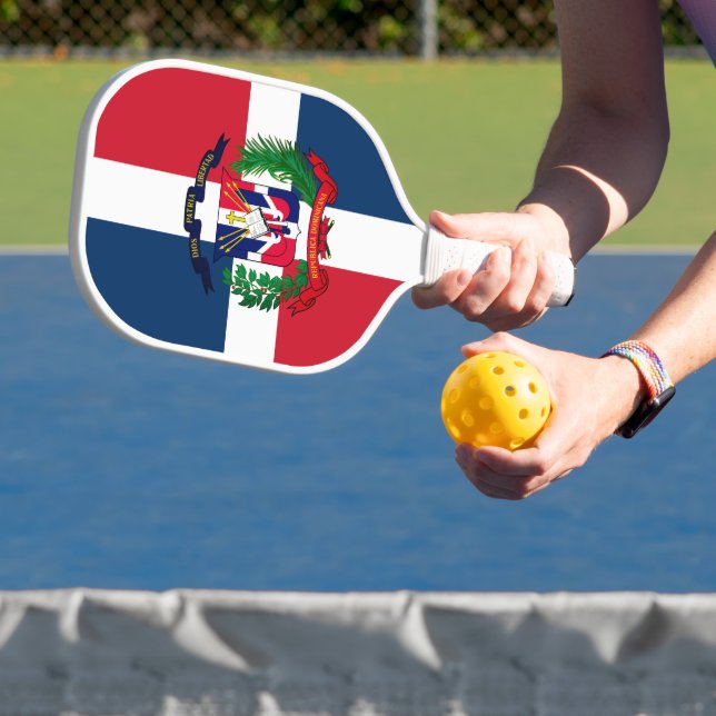 Palas De Pickleball Escudo de armas de la República Dominicana (in situ)