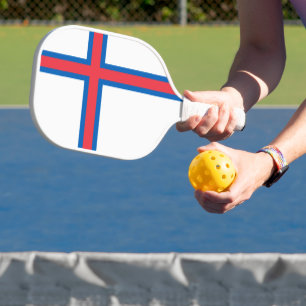 Palas De Pickleball Escudo de armas de las Islas Feroe (DINAMARCA)