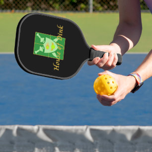 Palas De Pickleball Escudo de la Casa de Dink Pickleball