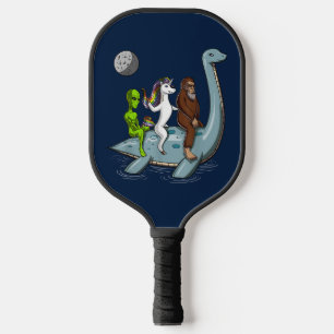 Palas De Pickleball Espacio Monster Alien Bigfoot Unicorn Loch Ness