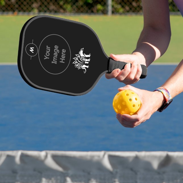 Palas De Pickleball Espectacular estegosaurio blanco (in situ)