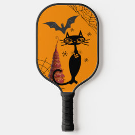 Palas De Pickleball Espeluznante Halloween Bat Black Cat Ghoul Spider 