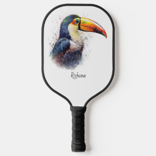 Palas De Pickleball Esplendor Tropical Toucan, personalizado