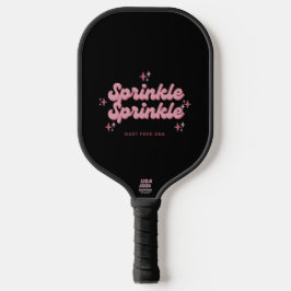 Palas De Pickleball Espolvorear Sprinkle Black Pickleball Paddle