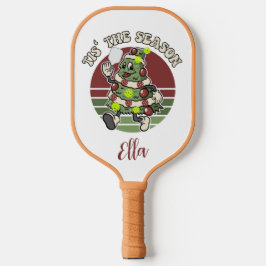 Palas De Pickleball Esta Es La Temporada. Divertidos Navidades de Pick
