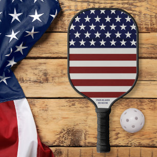 Palas De Pickleball Estados Unidos: Estrellas de la bandera estadounid