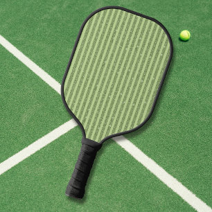 Palas De Pickleball Estilo de brillo de pistacho suave patrón minimali