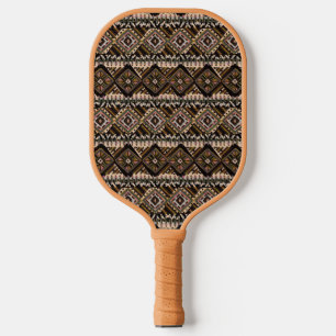 Palas De Pickleball Estilo de tela de barro de tonos de tierra marrón