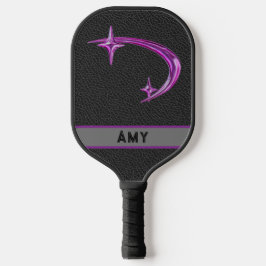 Palas De Pickleball Estrella metálica rosa caliente personalizada