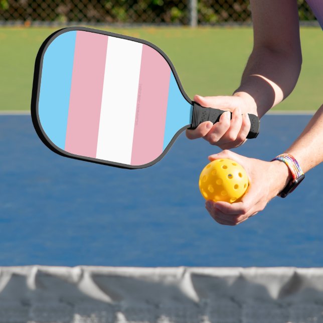 Palas De Pickleball Estrella transgénero de la diversidad del orgullo  (in situ)