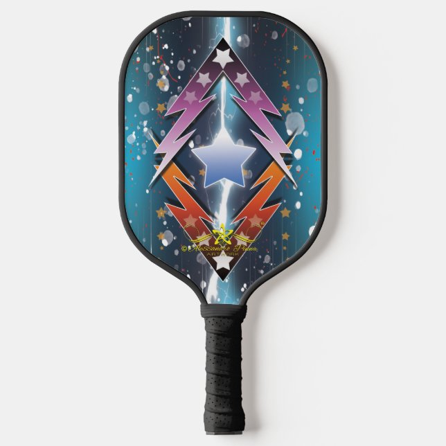Palas De Pickleball Estrellas de trueno (Anverso)