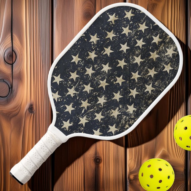 Palas De Pickleball Estrellas y Barras Vintage (Subido por el creador)
