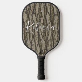 Palas De Pickleball Etiqueta de nombre personalizado Camuflaje de cort