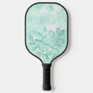 Palas De Pickleball Eucalipto color de agua en verdes suaves